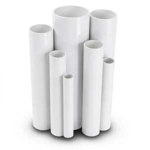 مواسير UPVC ضغط 16 بار قطر خارجي 250 مم سمك 18.6 مم لون أبيض