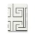 Italian Geometric Wallpaper 10m x 0.70m Off White, Model Z76001 - Image 1
