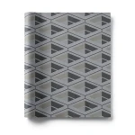 Geometric Wallpaper Gray 10m x 0.70m, Model Z76006
