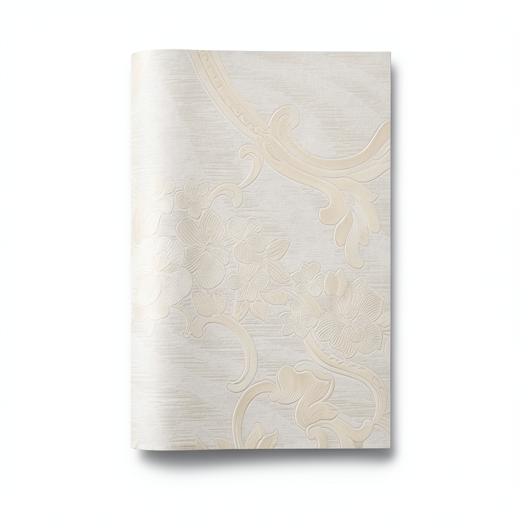 Italian Wallpaper Classic Design Light Beige, Size 10mx0.70m, Model rc16060