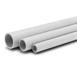 UPVC Pipes Schedule 80 Size 1 ½ inch Thickness 5.08 mm Light Gray