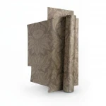 German Wallpaper, size 10m x 0.53m, Brown Color, Model 517613