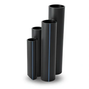 HDPE Pipes SDR 26 Outside Diameter 710 mm Thickness 27.2 mm Black