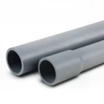 انابيب UPVC الوطنى ضغط 2 بار  قطر خارجي 315 مم سمك 2.50 مم لون رمادي