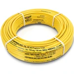 أنابيب HDPE PE 80 ضغط 16 بار قطر 110 مم سمك 12.3 مم لون أصفر | نيبروبلاست