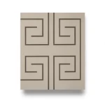 Geometric Wallpaper 10m x 0.70m Light Brown, Model Z76014