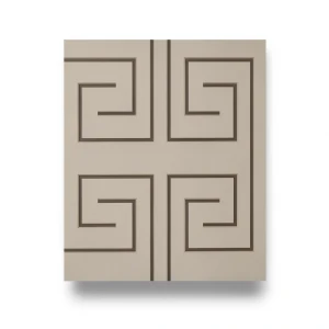 Geometric Wallpaper 10m x 0.70m Light Brown, Model Z76014