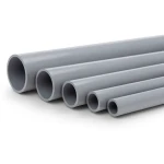 UPVC Pipes Nominal Pressure 4 Bar Outside Diameter 200 mm Thickness 4 mm Gray