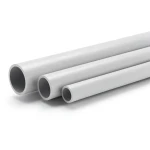 UPVC Pipes Schedule 80 Size 1¼ inch Thickness 4.85 mm Light Gray