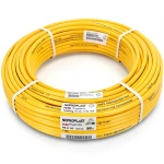 أنابيب HDPE PE 80 ضغط 16 بار قطر خارجي 125 مم سمك 14 مم لون أصفر | نيبروبلاست