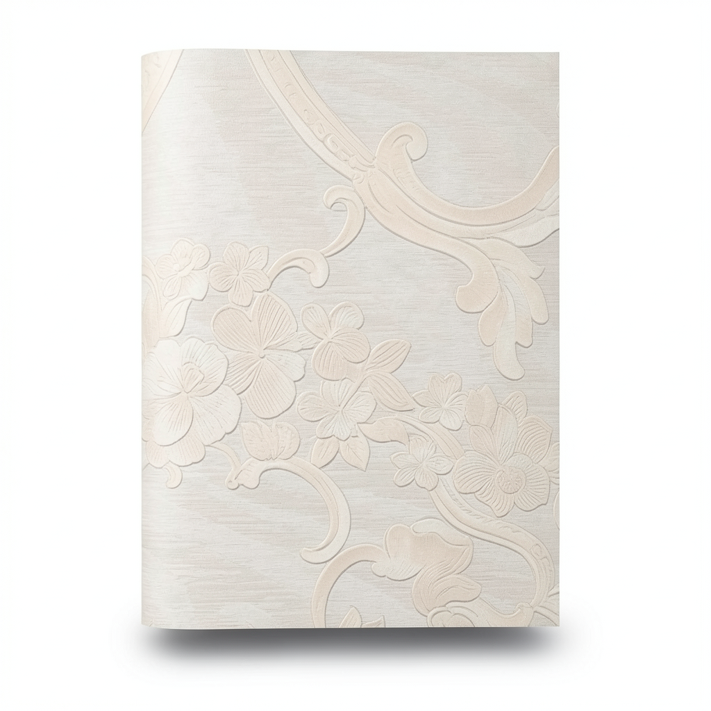Italian Wallpaper Classic Design Light Beige, Size 10mx0.70m, Model rc16060