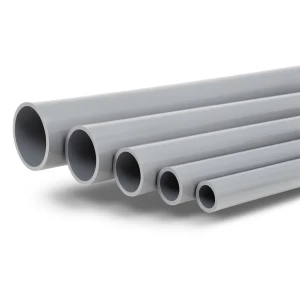 UPVC Pipes Nominal Pressure 4 Bar Outside Diameter 75 mm Thickness 1.8 mm Gray