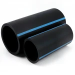 مواسير HDPE الوطني لشبكات المياه  ضغط 20 بار قطر خارجي 180 مم سمك 13.3 مم لون اسود