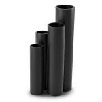 مواسير HDPE نسبة الأبعاد القياسية 26 قطر خارجي 900 مم سمك 34.4 مم لون أسود