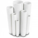 UPVC Pipes Modern Technology Nominal Pressure 11 Bar Size 1 inch Thickness 1.52 mm White Colour