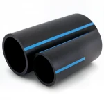 مواسير HDPE الوطني لشبكات المياه  ضغط 25 بار قطر خارجي 125 مم سمك 11.4 مم لون اسود