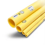 مواسير HDPE نيبروبلاست PE 100 ضغط 20 بار قطر خارجي 225 مم سمك 25.2 مم لون أصفر | نيبروبلاست