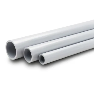 UPVC Pipes Schedule 80 Size 2 Inch Thickness 5.54 mm Light Gray