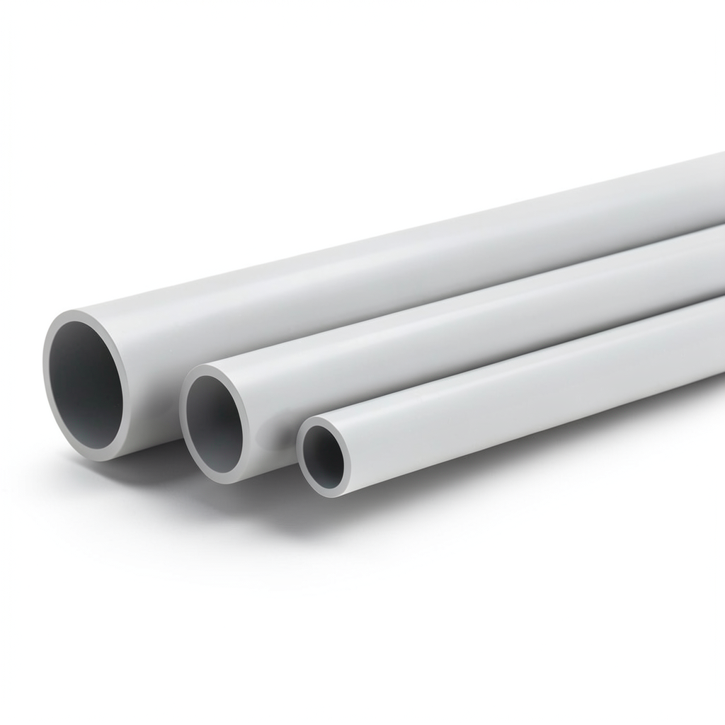 UPVC Pipes Schedule 80 Size ½ inch Thickness 3.73 mm Light Gray | Jasco