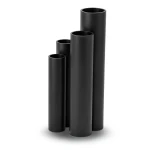 مواسير HDPE SDR 11 قطر خارجي 75 مم سمك 6.8 مم لون أسود
