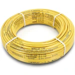 أنابيب HDPE PE 80 ضغط 16 بار قطر خارجي 125 مم سمك 14 مم لون أصفر | نيبروبلاست