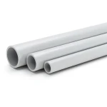 UPVC Pipes Schedule 80 Size 1 ½ inch Thickness 5.08 mm Light Gray