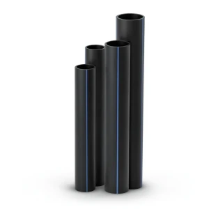 مواسير HDPE نسبة الأبعاد القياسية 26 قطر خارجي 630 مم سمك 24.1 مم لون أسود