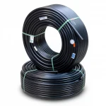 أنابيب HDPE نيبروبلاست PE 100 ضغط 16 بار قطر خارجي 40 مم سمك 3.7 مم لون اسود