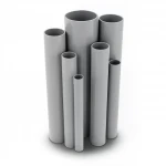 UPVC Pipes Modern Technology Nominal Pressure 8.6 Bar Size  ¼ 1 inch Thickness  1.52  mm Gray Colour