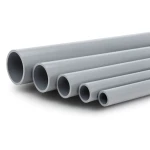 UPVC Pipes Nominal Pressure 4 Bar Outside Diameter 90 mm Thickness 1.8 mm Gray