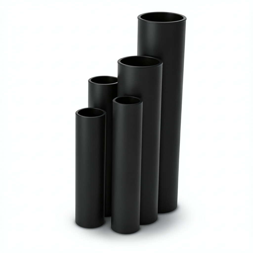 مواسير HDPE نسبة الأبعاد القياسية 11 قطر خارجي 32 مم سمك 2.9 مم أسود