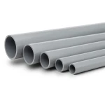 UPVC Pipes Nominal Pressure 4 Bar Outside Diameter 125 mm Thickness 2.5 mm Gray