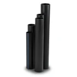 مواسير HDPE الجودة SDR 11 قطر خارجي 50 مم سمك 4.6 مم لون أسود