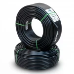 أنابيب HDPE نيبروبلاست PE 100 ضغط 16 بار قطر خارجي 110 مم سمك 10 مم لون اسود