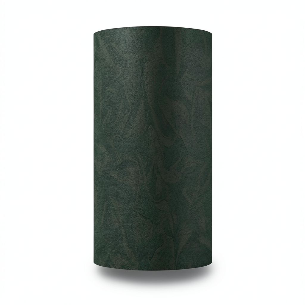 Italian Wallpaper Patterned Design 10 m x 1.06 m Dark Green, Model 81868