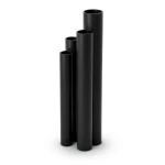مواسير HDPE SDR 11 قطر خارجي 125 مم سمك 11.4 مم لون أسود