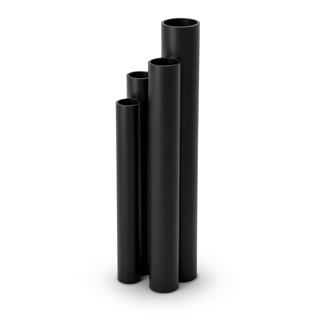 مواسير HDPE SDR 11 قطر خارجي 125 مم سمك 11.4 مم لون أسود