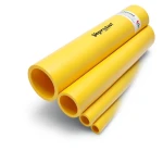 مواسير HDPE نيبروبلاست PE 100 ضغط 20 بار قطر خارجي 225 مم سمك 25.2 مم لون أصفر | نيبروبلاست