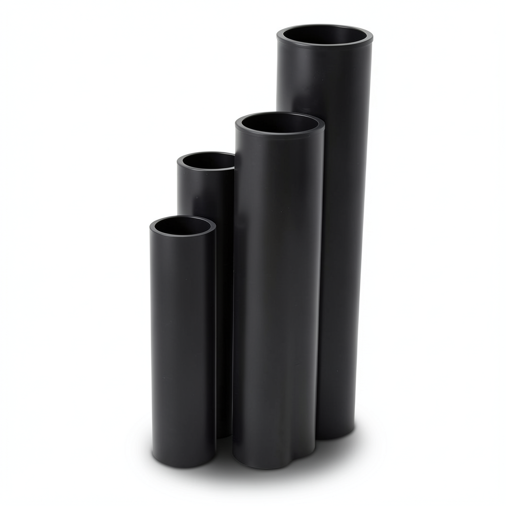 HDPE Pipes SDR 26 Outside Diameter 800 mm Thickness 30.6 mm Black