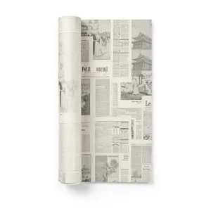 German Wall Decoration 10m x 0.53m Light Beige, Model 526516
