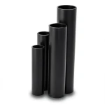 مواسير HDPE نسبة الأبعاد القياسية 26 قطر خارجي 900 مم سمك 34.4 مم لون أسود