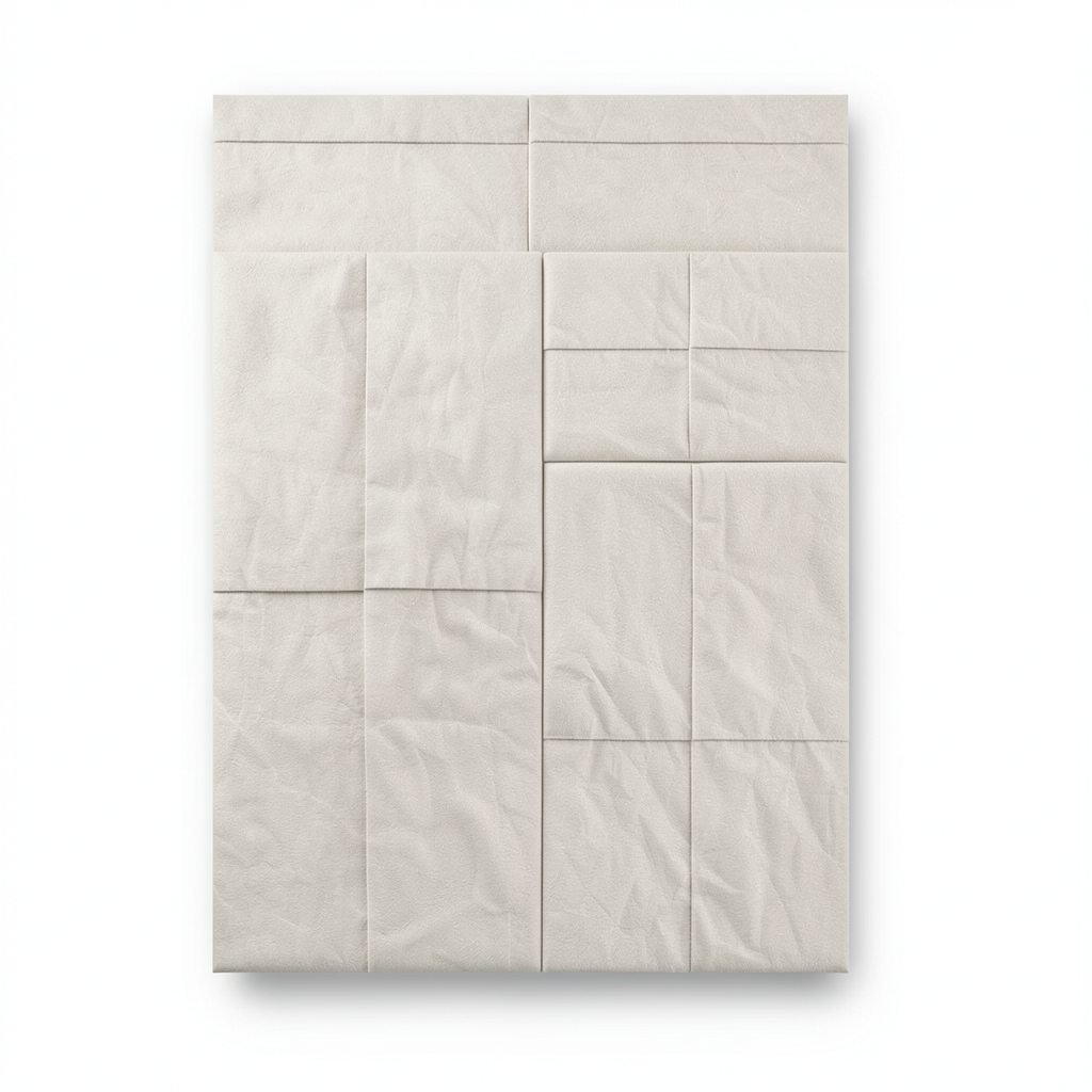 German Wall Covering 10m x 0.53m Light Beige, Model 524307