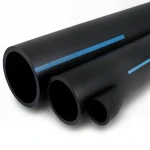 مواسير HDPE الوطني لشبكات المياه  ضغط 20 بار قطر خارجي 315 مم سمك 23.2 مم لون اسود