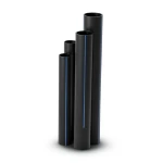 مواسير HDPE SDR 11 قطر خارجي 25 مم سمك 2.3 مم لون أسود