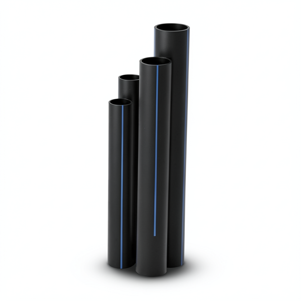 مواسير HDPE SDR 11 قطر خارجي 25 مم سمك 2.3 مم لون أسود