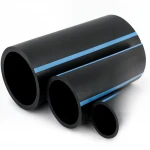 مواسير HDPE الوطني لشبكات المياه  ضغط 20 بار قطر خارجي 180 مم سمك 13.3 مم لون اسود