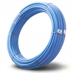 أنابيب HDPE  نيبروبلاست PE 80 ضغط 8 بار قطر خارجي 25 مم سمك 1.8 مم لون ازرق   