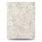 Italian Wallpaper Floral Design 10m x 1.06m Light Beige