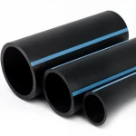مواسير HDPE الوطني لشبكات المياه  ضغط 20 بار قطر خارجي 315 مم سمك 23.2 مم لون اسود