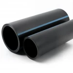 أنابيب HDPE الوطني لشبكات المياه  ضغط 20 بار قطر خارجي 355 مم سمك 26.1 مم لون اسود